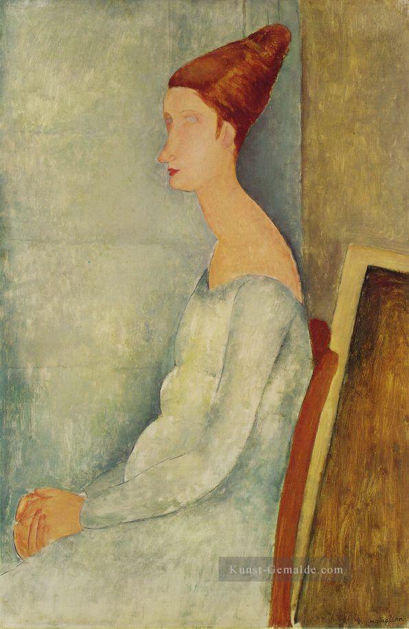 Porträt von Jeanne Hébuterne 1918 2 Amedeo Modigliani Ölgemälde